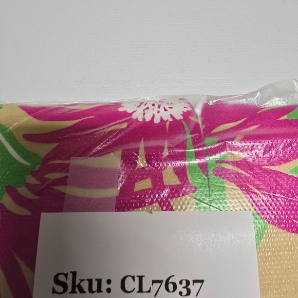 Lilly Pulitzer Dress Womens 2 Pink Green Lined‎ Floral Colorful Resort Vacation - Picture 12 of 12